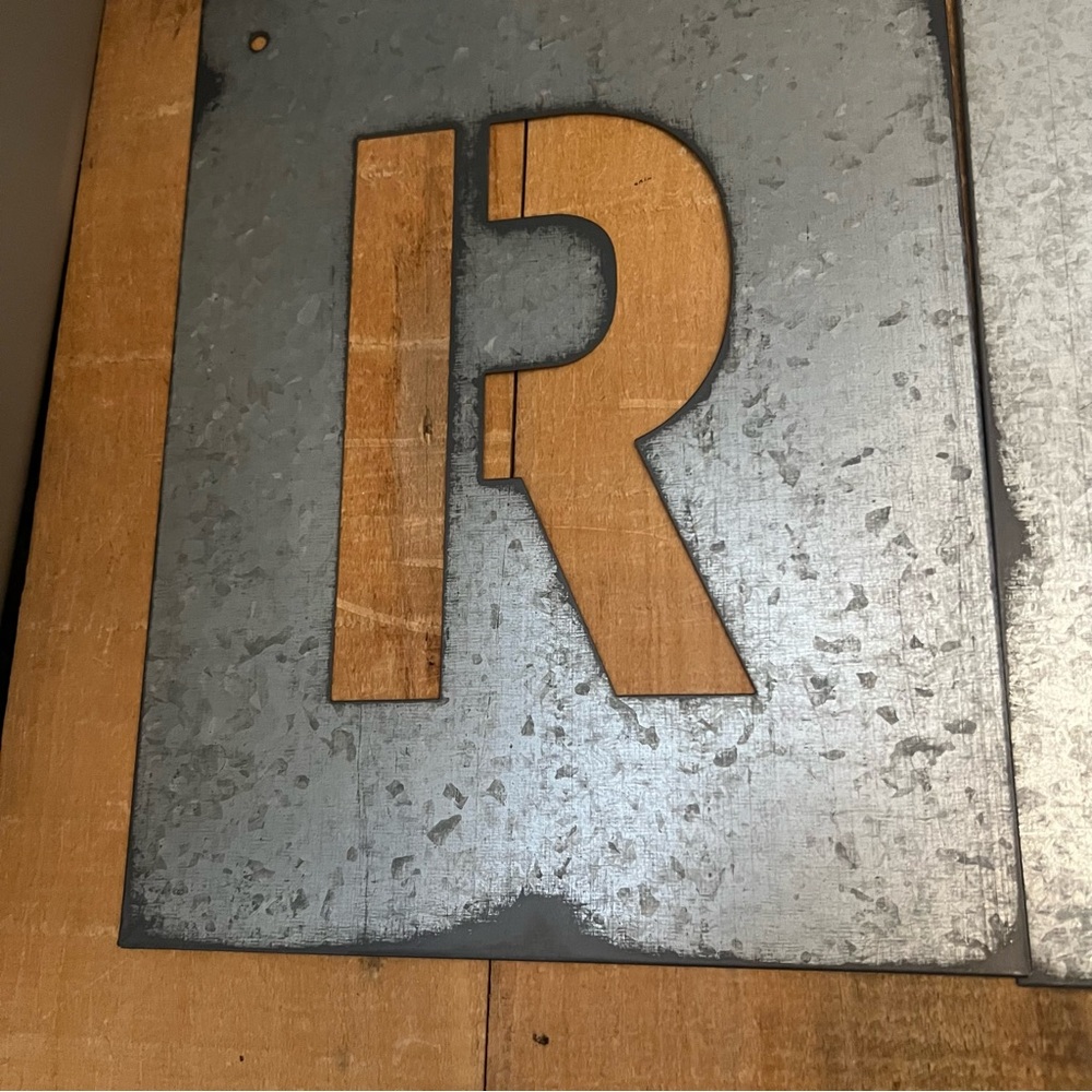Metal R & R Wall Decor - Picture 4 of 6